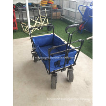 Blue Color Folding Wagon Canopy